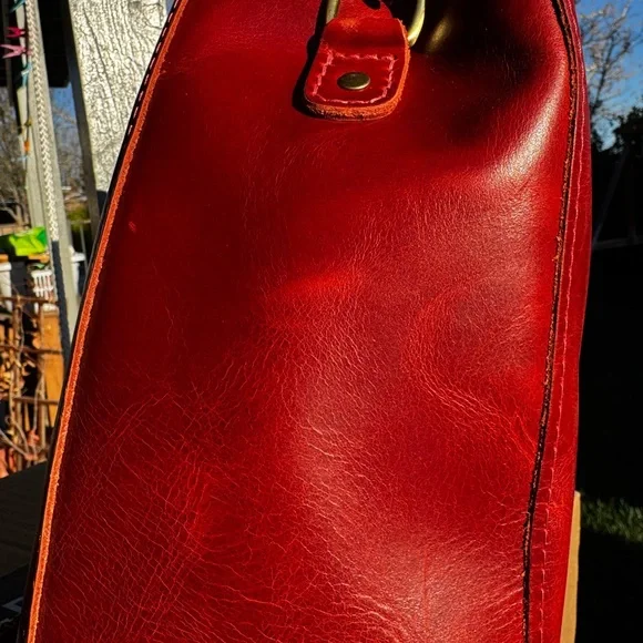 Butterfly Crossbody by Portland Leather Goods (pictured outside) - Picture 3 of 6